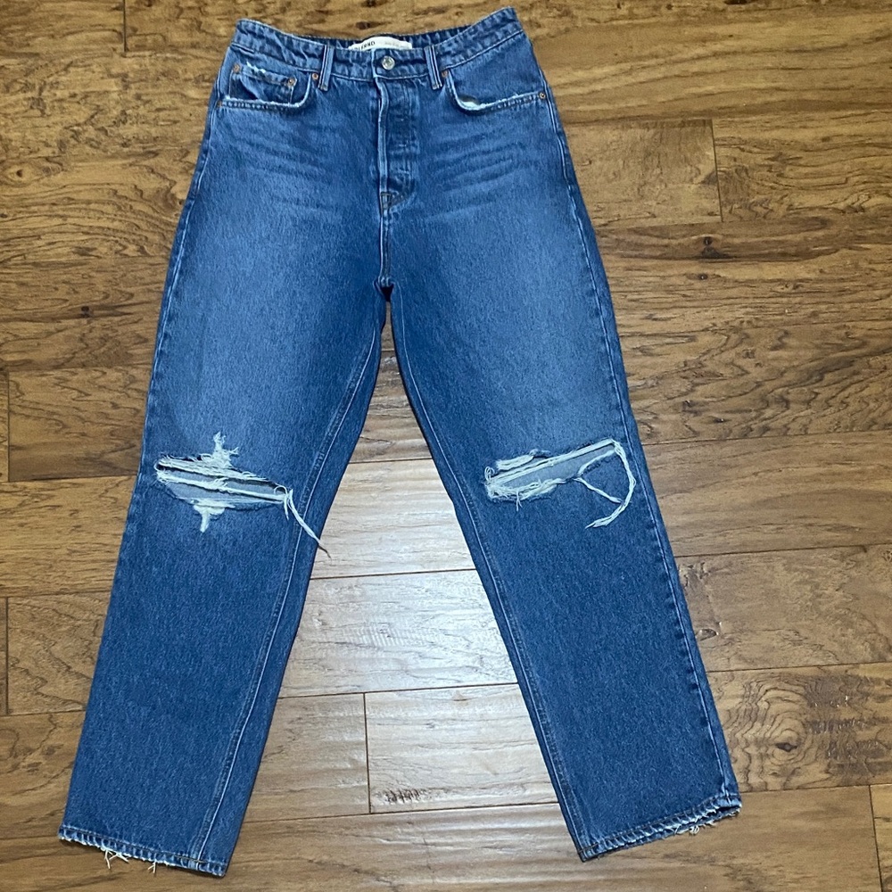 GRLFRND Classic Blue Denim